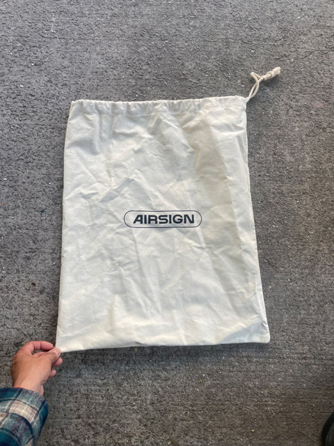 Airsign Cotton Drawstring Bag