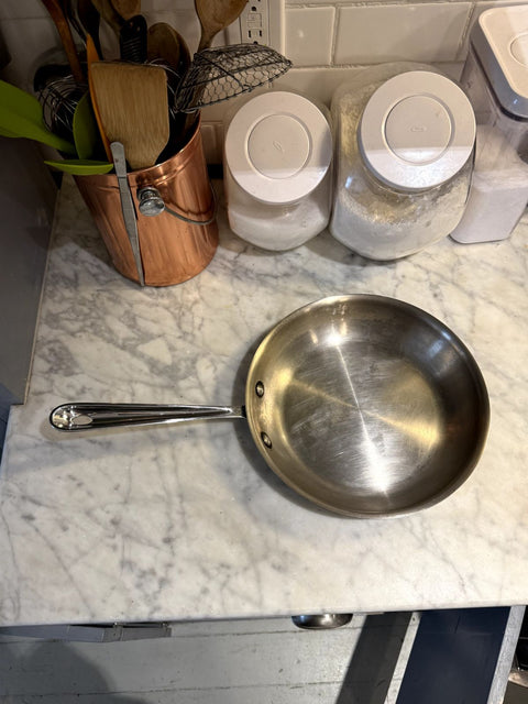 All-Clad D3 Stainless Steel Skillet, 10" Wide