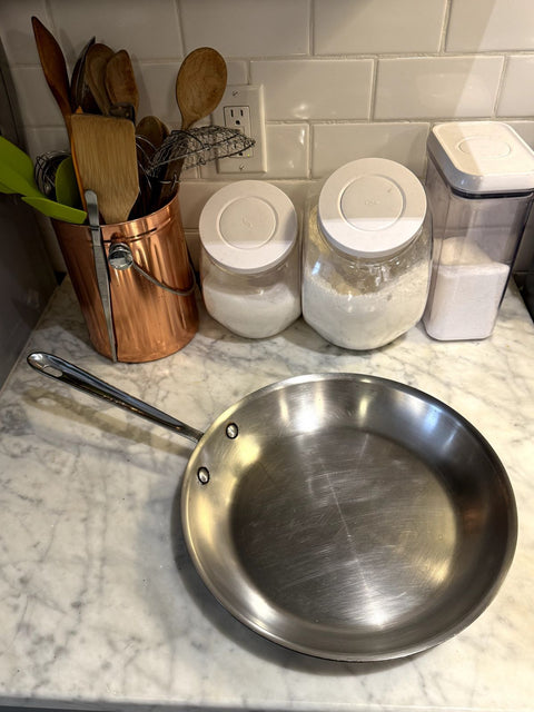 All-Clad D3 Stainless Steel Frying Pan, 12" Wide