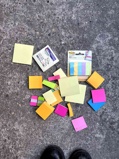 All The Post-Its In The World
