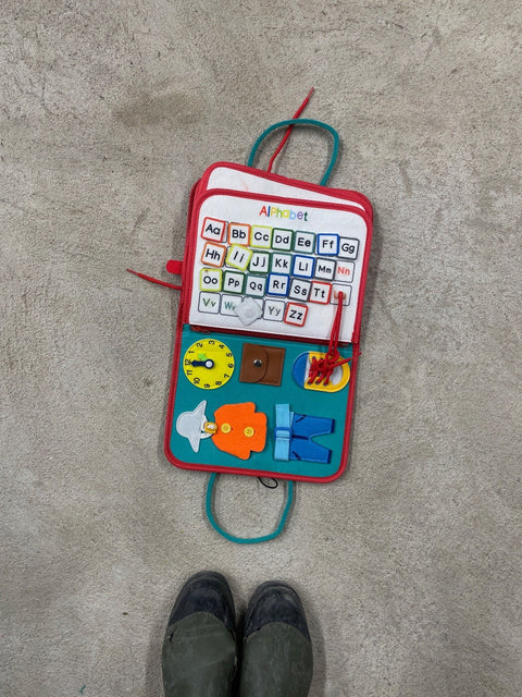 Alphabet Learning Busy Board