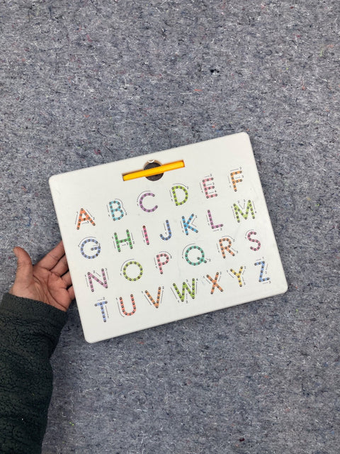Alphabet Magnetic Drawing Board