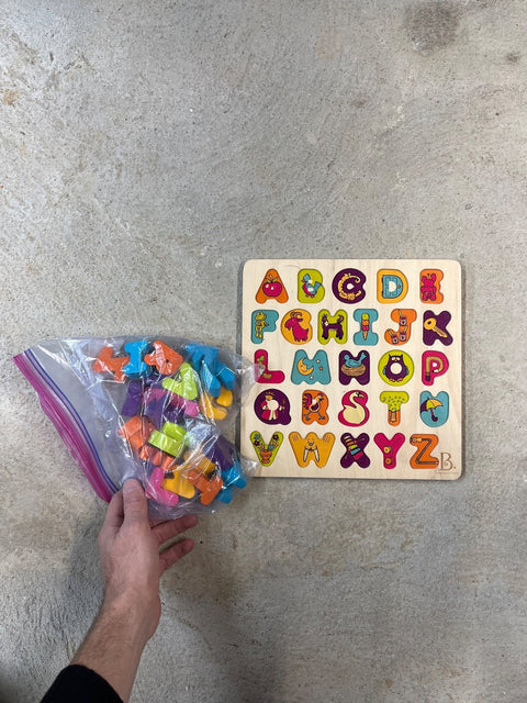 Alphabet Wooden Puzzle