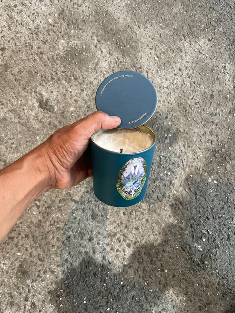 Alpine Crystal Scented Candle