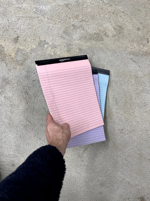 AmazonBasics Pastel Note Pads
