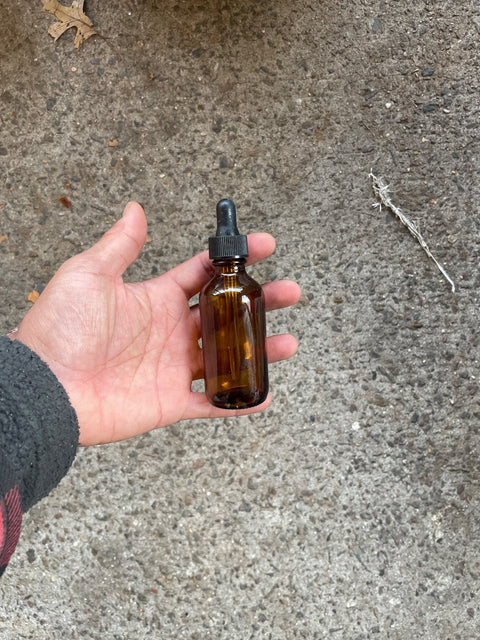 Amber Dropper Bottle