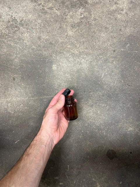Amber Glass Bottle