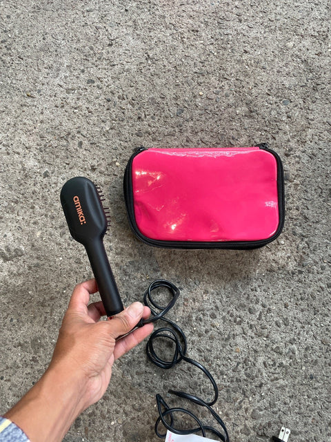 Amika Travel Hair Straightening Brush
