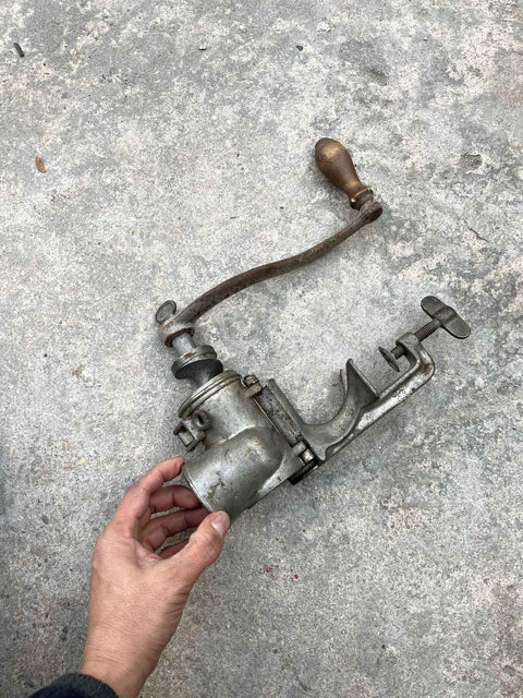 An Old School Meat Grinder