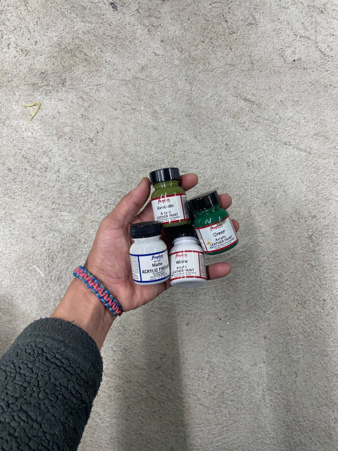 Angelus Leather Acrylic Paint Set