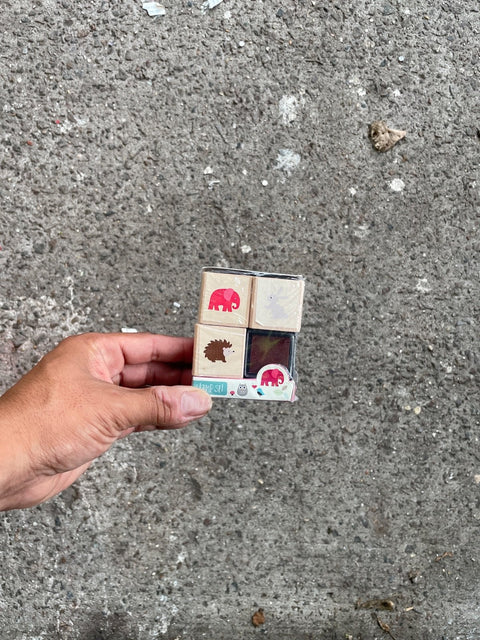 Animal Block Stamp Set
