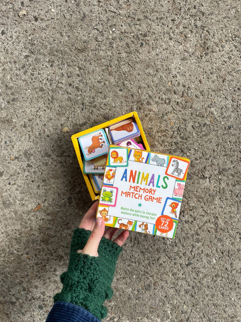 Animal Memory Match Game