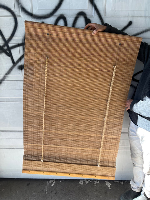 Another Bamboo Window Blinds, W34xL60"