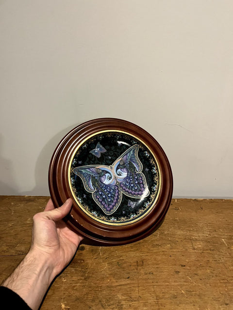 Another Bradford Exchange "Enchanted Wings" Collector Plate By Oleg Gavrilov, 11" Wide