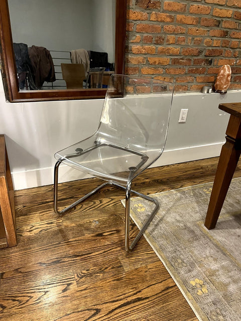 Another IKEA TOBIAS Clear Dining Chair