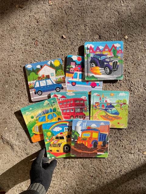 Another Kids' Transportation Puzzle Bundle