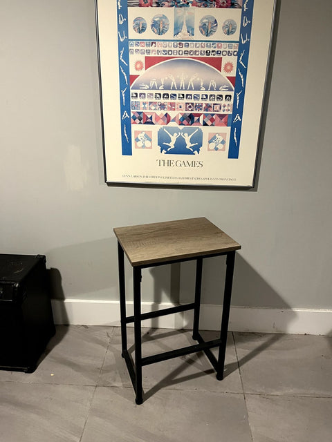 Another Modern Barstool Or Side Table, W16xD12xH25"
