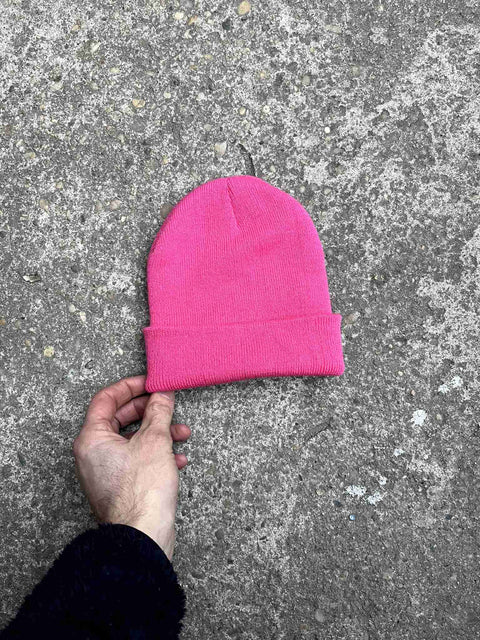 Another Pink Beanie But Less Bright
