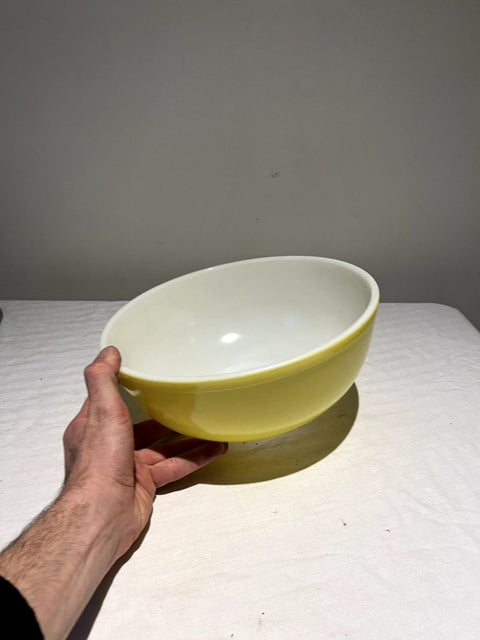 Another Pyrex Primary Colors Yellow Mixing Bowl, 10" Wide