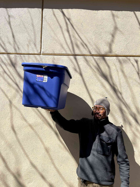 Another Sterilite 73Qt Storage Bin