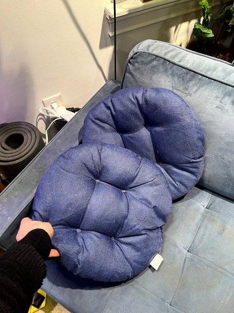 Another Two Round Seat Cushions Or Yoga Pillows