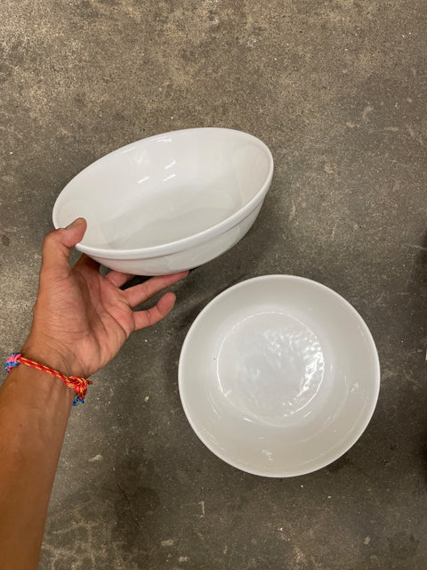 Another White Large Ceramic Bowl Set