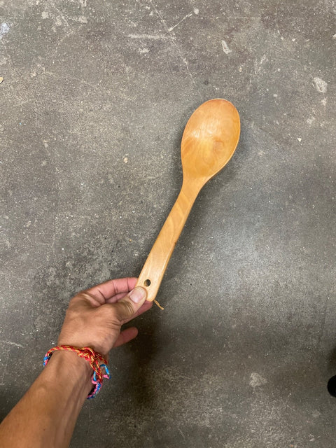 Another Wooden Spoon With Hanging Hole