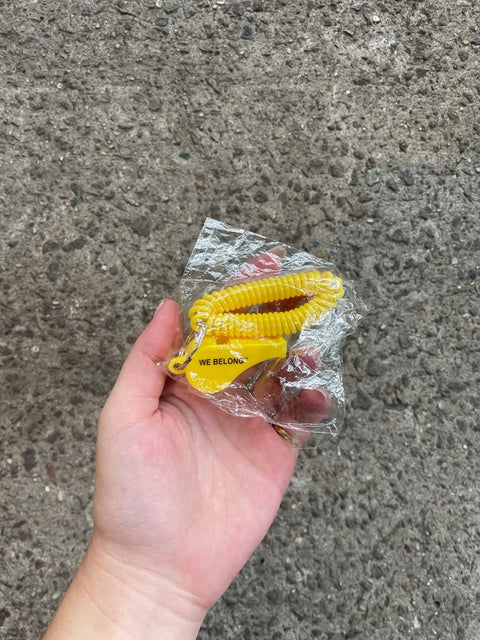 Another Yellow "We Belong" Whistle