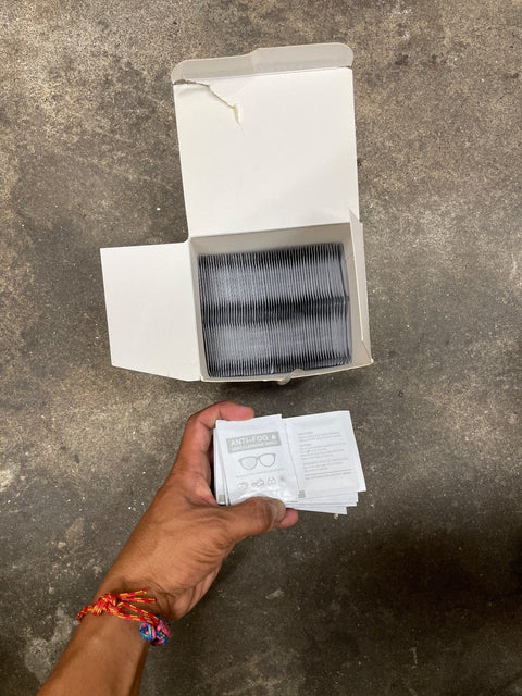 Anti-fog Lens Cleaning Wipes