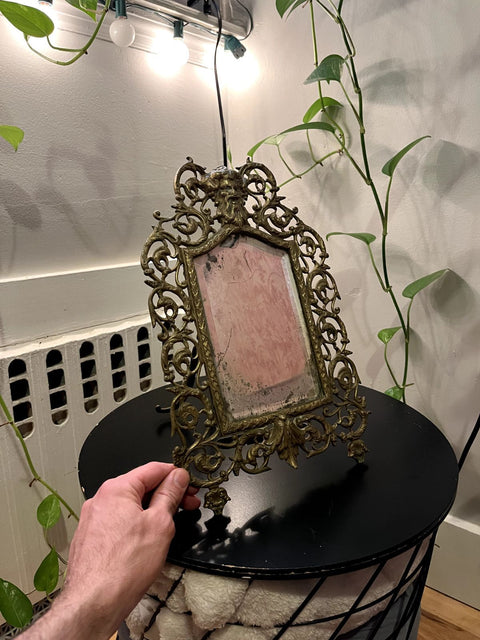 Antique Brass Picture Frame