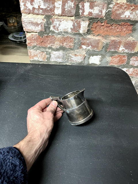 Antique Silver Plated Creamer