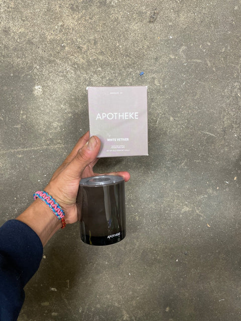 Apotheke White Vetiver Scented Candle