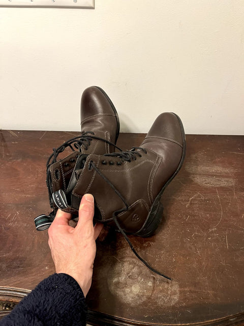 Ariat Heritage IV Lace Paddock Boots, Size US 9 W or EU 40