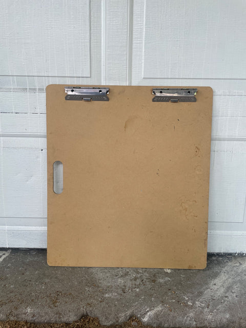 Art Clipboard with Handle, 23x23”