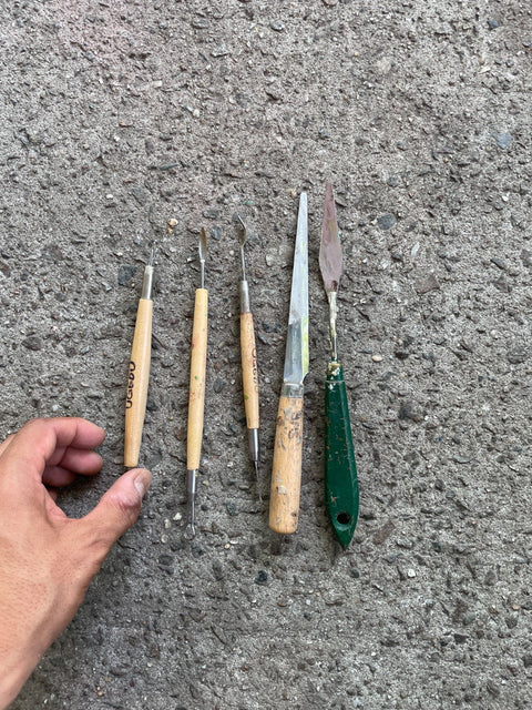 Art Tools Ready For Action