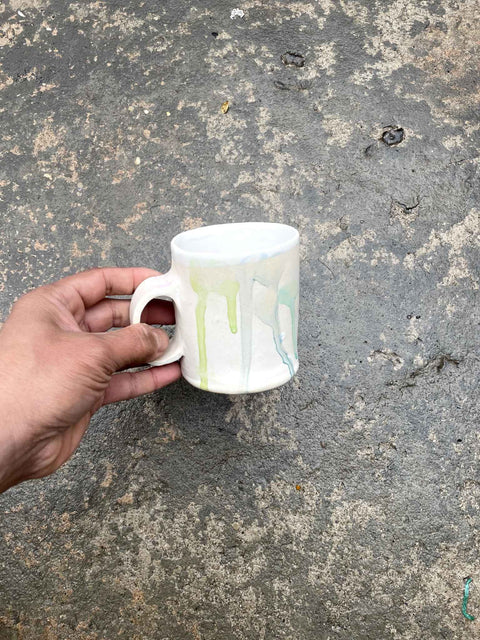 Artistic Drip Ceramic Mug