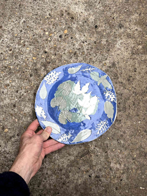Artistic Leaf Plate