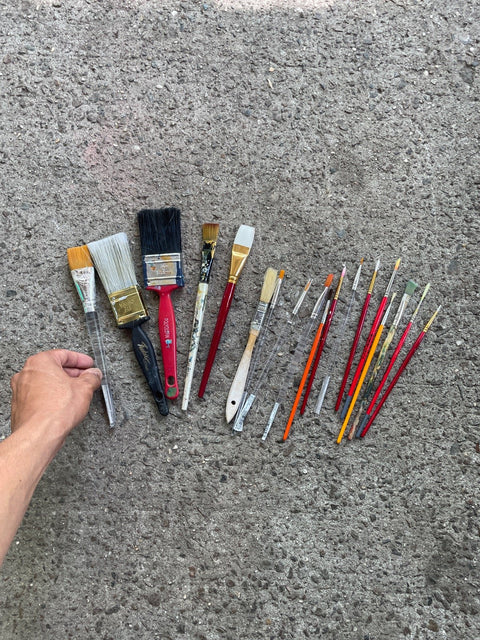 Artists' Assorted Paintbrushes