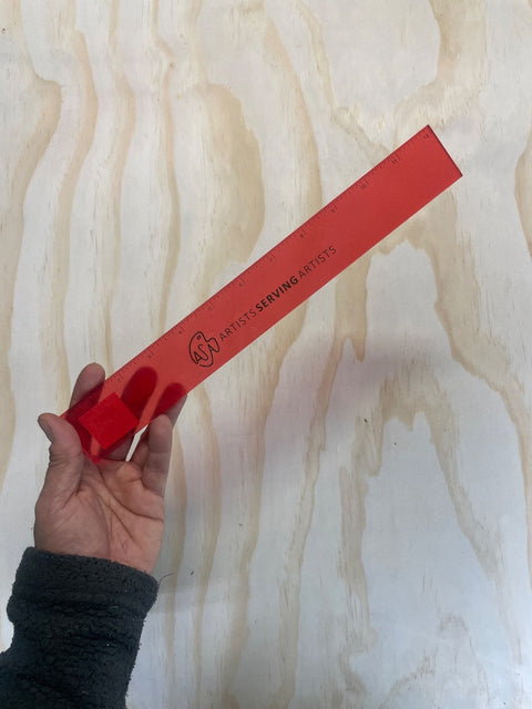 Artists Serving Artists Ruler