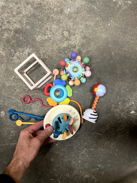 Assorted Baby Rattle Toys