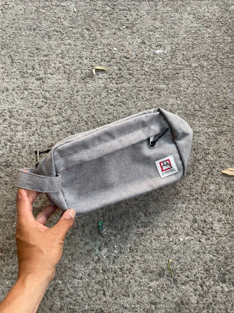 Avalanche Gray Toiletry Bag