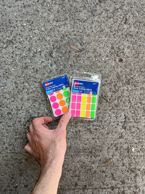 Avery Color Coding Labels