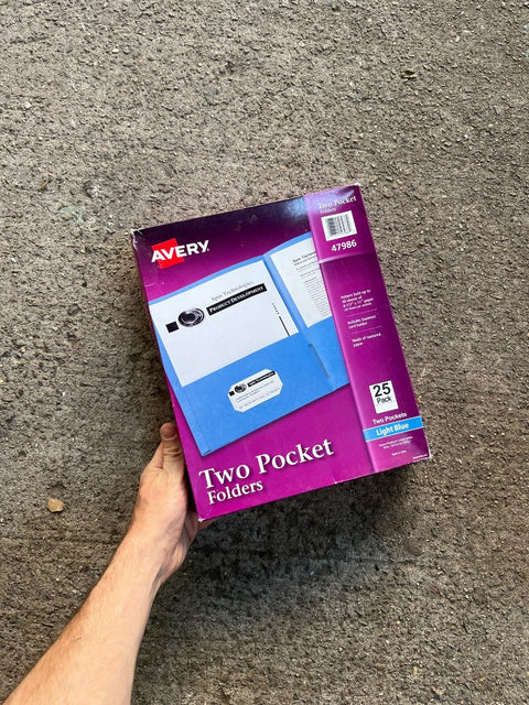 Avery Two Pocket Folders