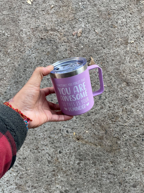 Awesome Lavender Insulated Coffee Mug