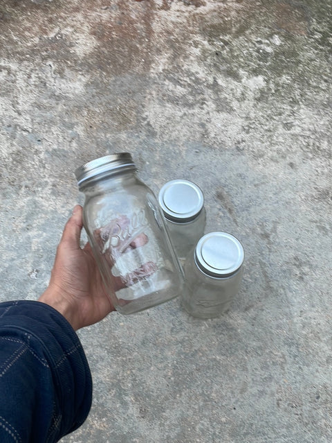 3 Medium Ball Jars