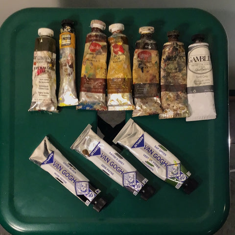 Oils & Acrylics