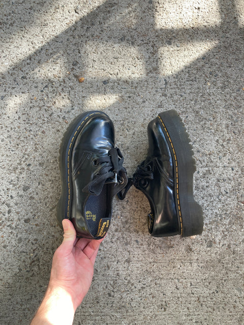 Dr. Martens Platform Oxford Shoes, 7 US W or 38 EU