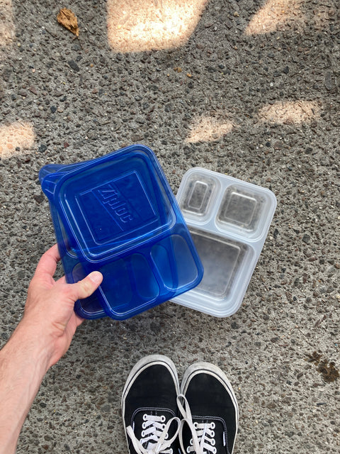 2 Ziploc Bento Like Boxes