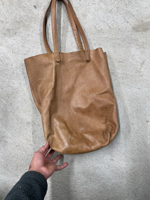 BAGGU Leather Carryall