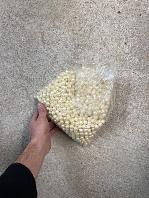 Bag Full Of Cream Pearls